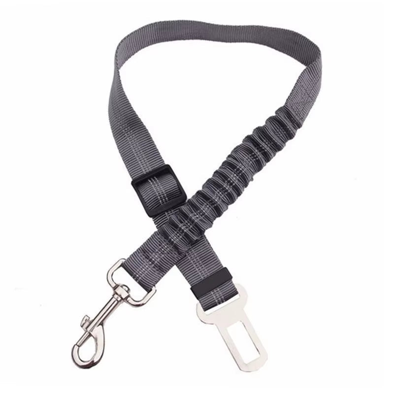 Dog Seat Belt Adjustable Pet Car Leash Harness Safety Leads for Vehicle Elastic Car Safety Belt