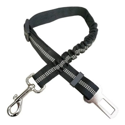 Dog Seat Belt Adjustable Pet Car Leash Harness Safety Leads for Vehicle Elastic Car Safety Belt