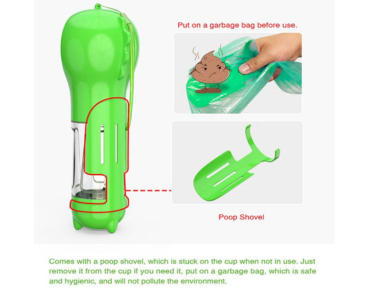Multifunctional Portable Dog Water Bottle